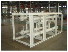 Electronic gas cooler
